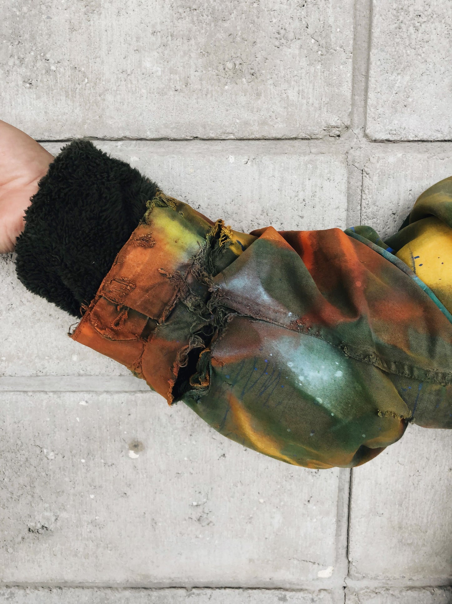 Unique Aldo Chaparro French Army Hooded Jacket