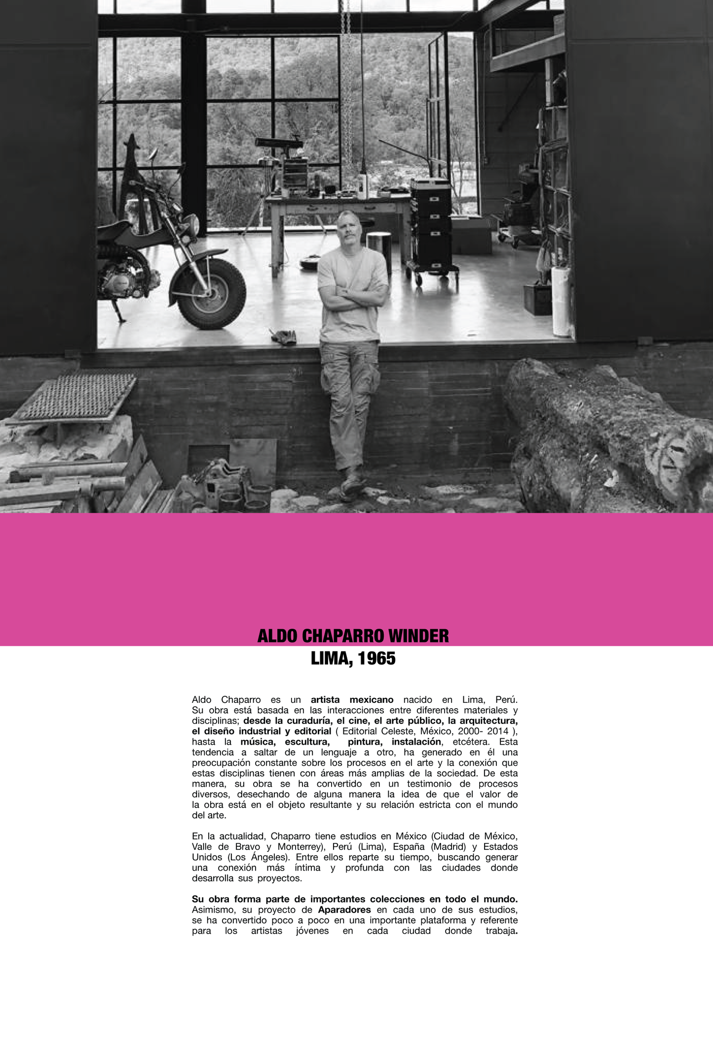 E2 X Aldo Chaparro