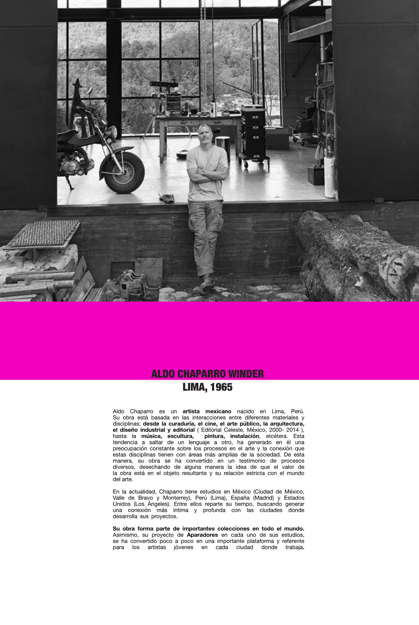 E1 X Aldo Chaparro