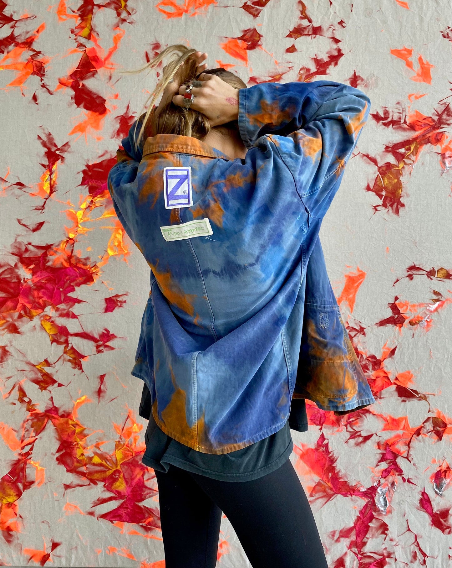 FRENCH WORKER BLUE JACKET X ALDO CHAPARRO