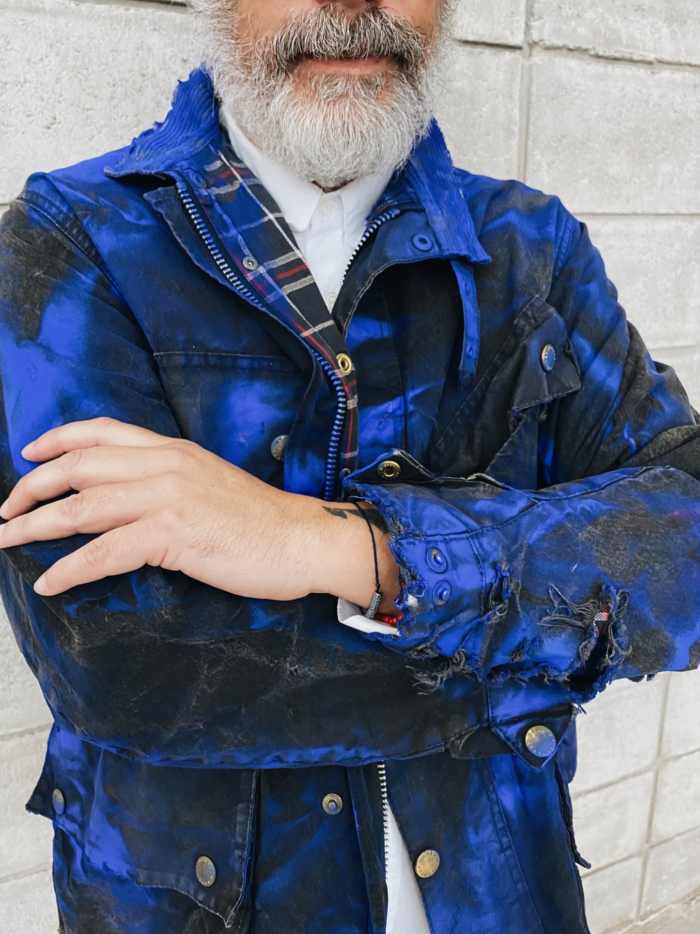 VINTAGE BARBOUR JACKET X ALDO CHAPARRO