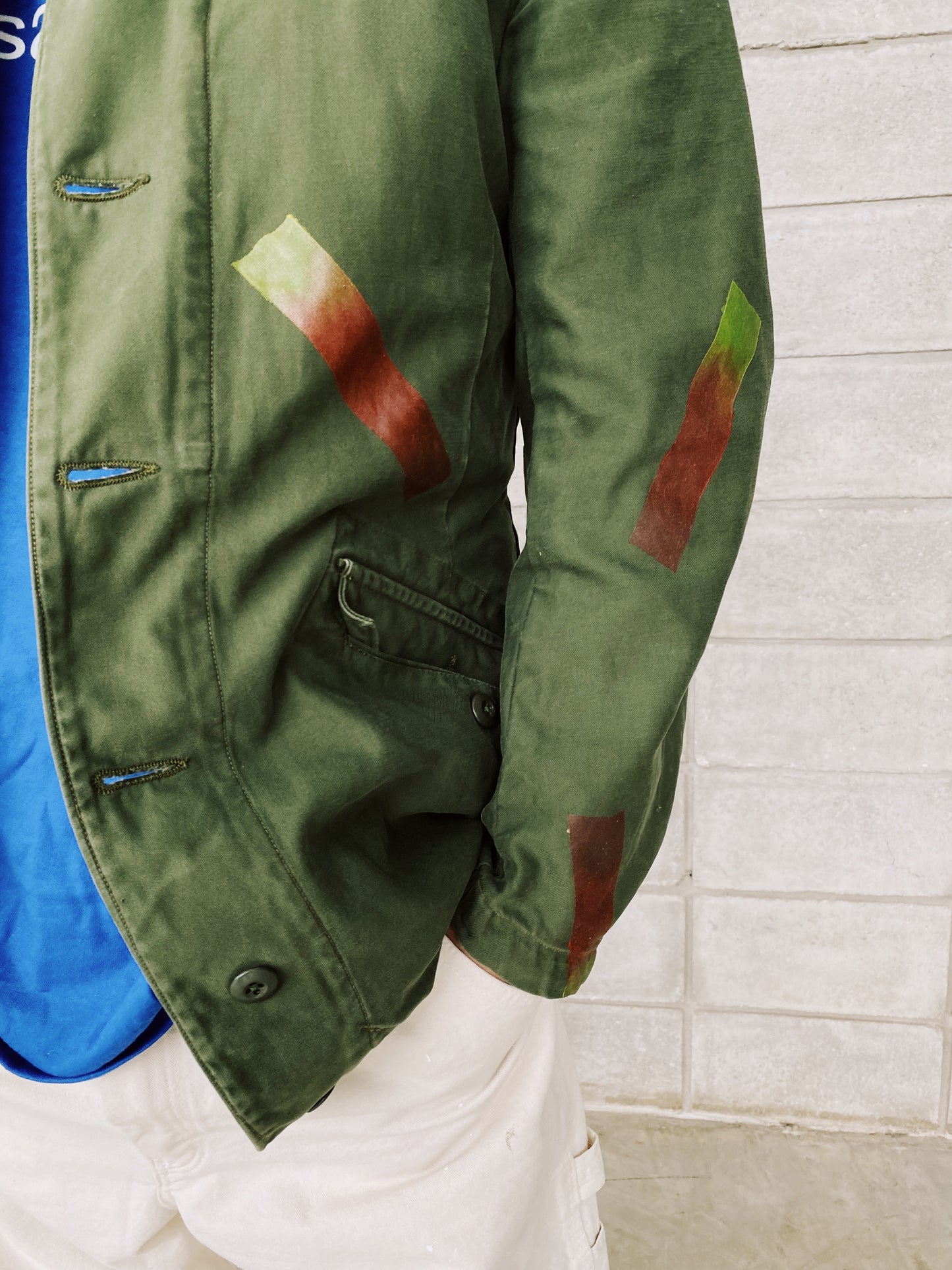 Unique Aldo Chaparro M59 Swedish Army Original Combat Uniform Jacket