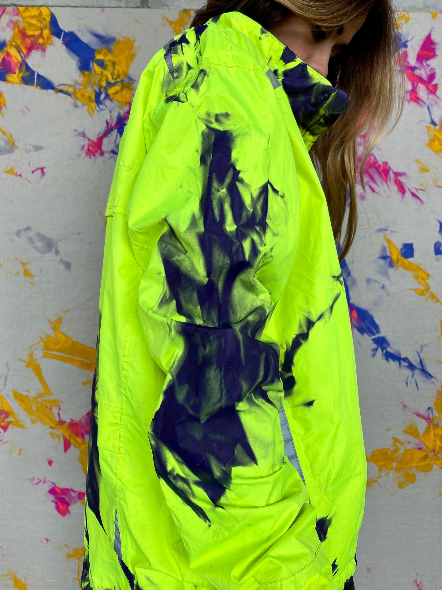VINTAGE BRIGHT GREEN JACKET X ALDO CHAPARRO