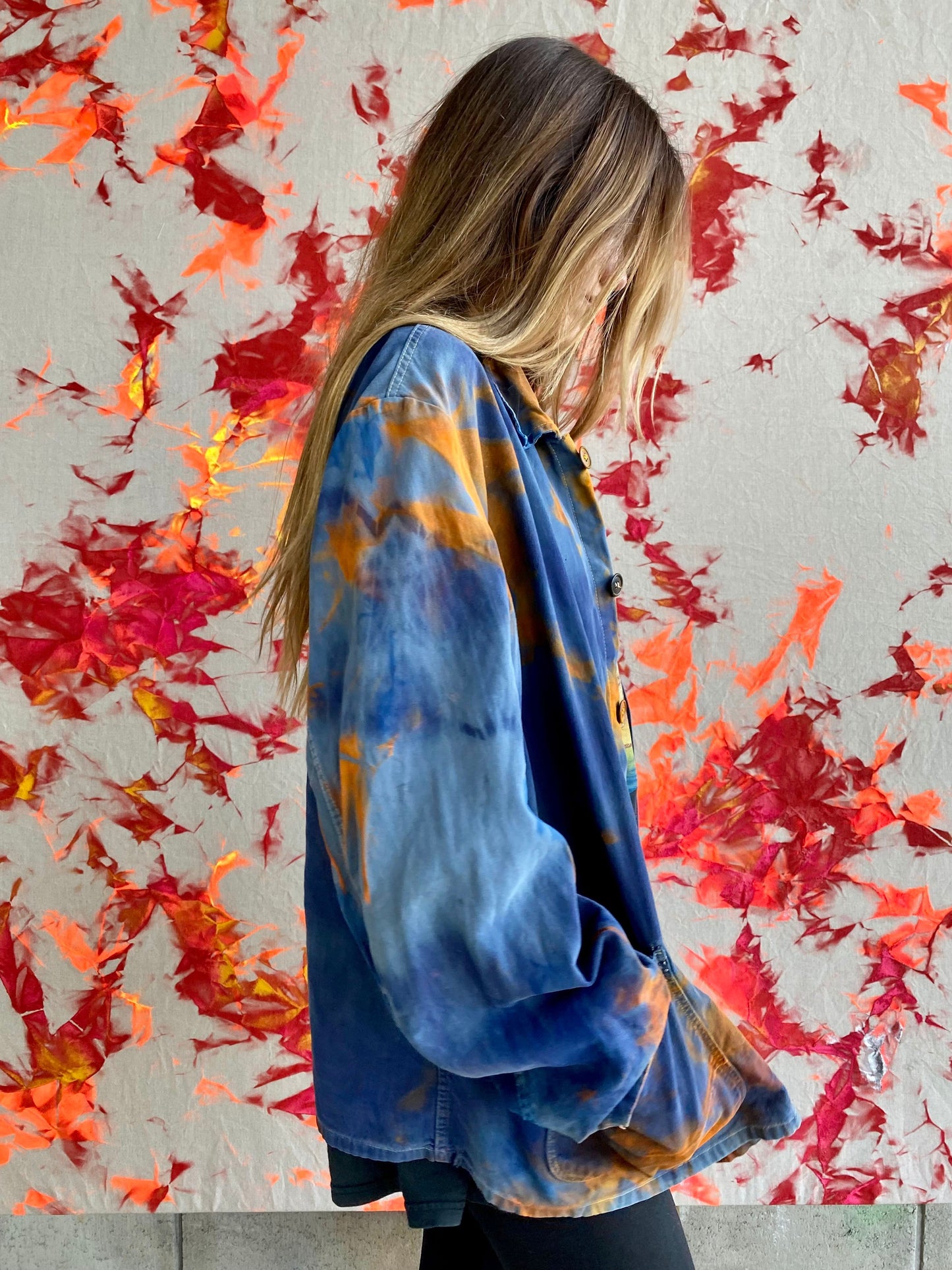 FRENCH WORKER BLUE JACKET X ALDO CHAPARRO