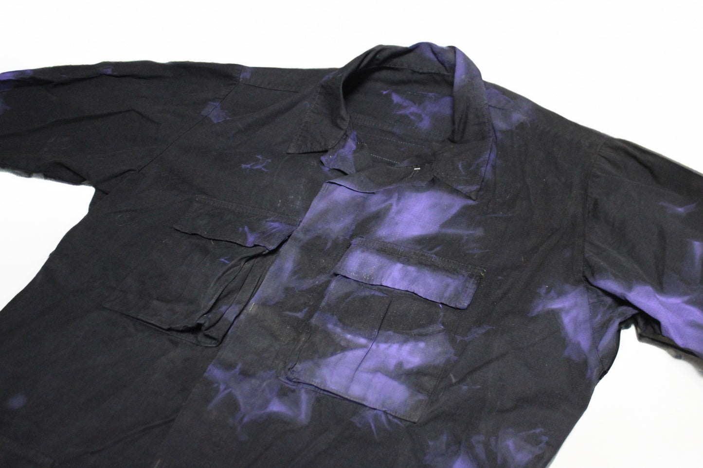 Vintage Jacket Intervened with Spray Paint X Aldo Chaparro