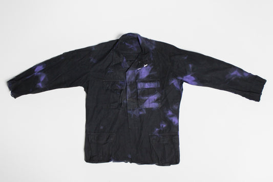 Vintage Jacket Intervened with Spray Paint X Aldo Chaparro
