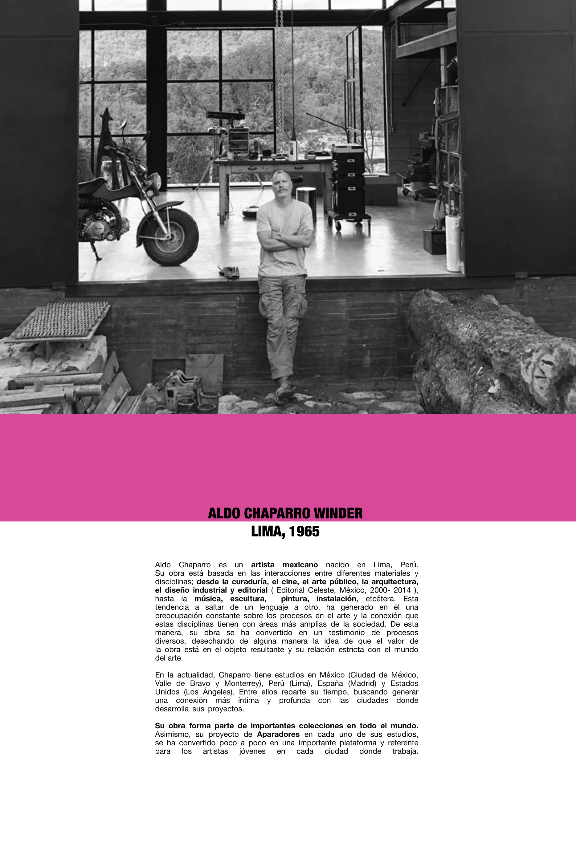E2 X Aldo Chaparro