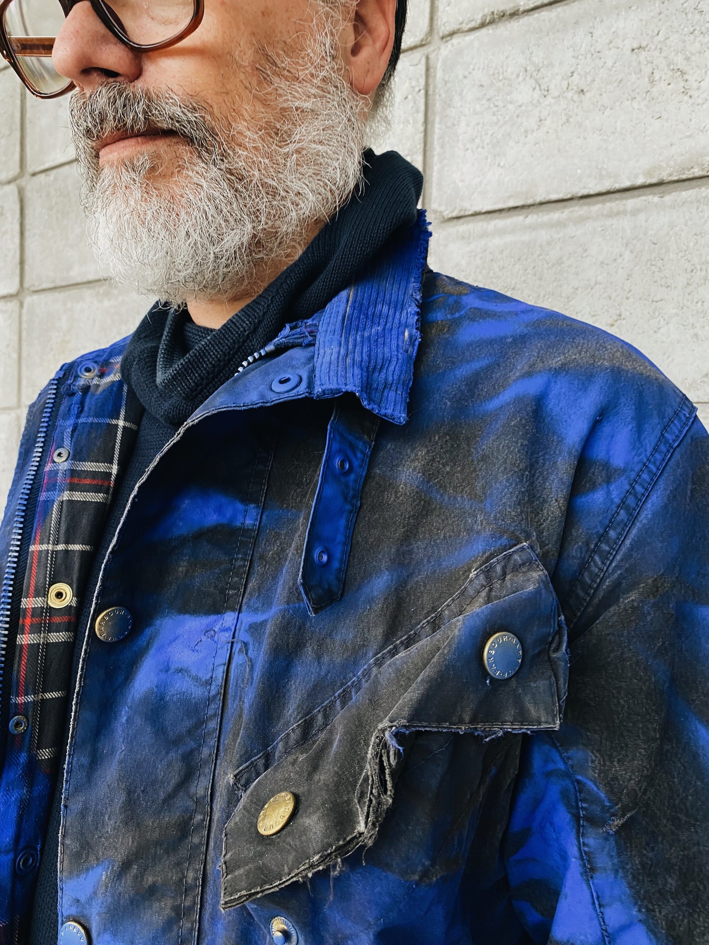 VINTAGE BARBOUR JACKET X ALDO CHAPARRO