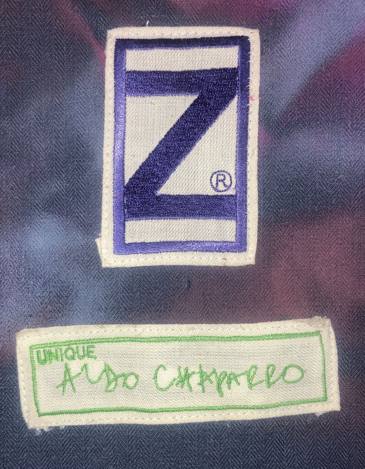 Unique Aldo Chaparro Indigo Washed Jacket